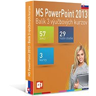 GOPAS MS PowerPoint 2013 - 3 Self-study Courses for 365 Days SK (Electronic License) - Education Program