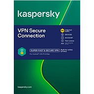Kaspersky VPN Secure Connection Renewal for 5 Devices for 12 Months (Electronic License) - Internet Security