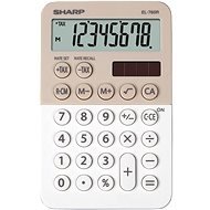 Sharp EL-760R latte/white - Calculator