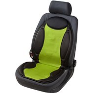 Walser Seat cover heated 12 V massage 5-point green - Car Seat Covers