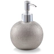 Zeller GLITTER silver - Soap Dispenser
