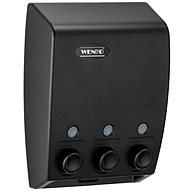 Wenko 3-compartment black - Soap Dispenser