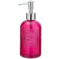 Wenko VETRO pink glass - Soap Dispenser