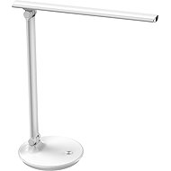 WILIT H6A LED Leather Design Desk Lamp, 3 Brightness Levels, 5V/2.1A USB Output - Table Lamp