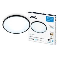 WiZ Tunable White SuperSlim mennyezeti lámpa 14 W, fekete - Mennyezeti lámpa