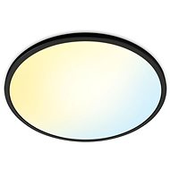 WiZ SuperSlim Tunable White 22W Black - Ceiling Light