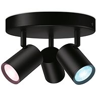 WiZ IMAGEO Colors 3x5W round black - Spot Lighting