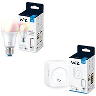 WiZ E27 RGB A60 + WiZ Smart Plug - LED Bulb