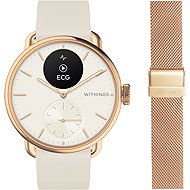 Withings ScanWatch 2 42mm Rose gold with Milanese tension - Smart Watch