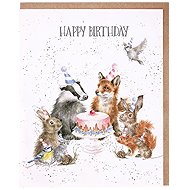 Wrendale Designs Birthday Card Forest Animals - Greeting Card