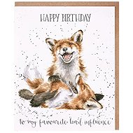 Wrendale Designs Birthday Card Foxes - Greeting Card