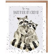 Wrendale Designs Coon Anniversary Card - Greeting Card