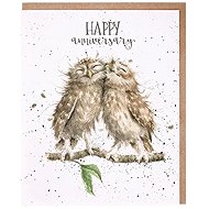 Wrendale Designs Owls Anniversary Card - Greeting Card