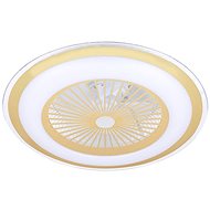 Brilagi Ronda led/48W/230V, dimmable with fan, gold + DO - Ceiling Light