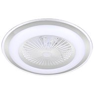 Brilagi Ronda led/48W/230V, dimmable with fan, silver + DO - Ceiling Light