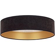 Brilagi Velvet star led/24W/230V diameter 40 cm, black/gold - Ceiling Light