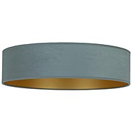 Brilagi Velvet led/12W/230V diameter 30 cm 3000K/4000K/6400K, mint/gold - Ceiling Light