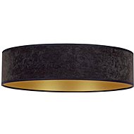 Brilagi Velvet led/12W/230V diameter 30 cm 3000K/4000K/6400K, black/gold - Ceiling Light