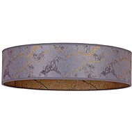 Brilagi Velvet led/12W/230V diameter 30 cm 3000K/4000K/6400K, grey/gold - Ceiling Light
