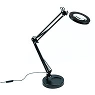 Brilagi Dimmable table lamp with magnifying glass LED/12W/5V, black - Table Lamp