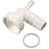 XAVAX siphon connection with condensation connection, for drain hoses - Connection