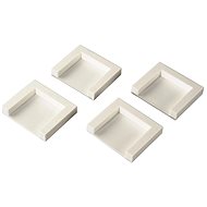 XAVAX fixing plates for placing the dryer on the washing machine, set of 4 - Stacking Kit