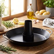 Cattara Grill stand for chicken with pan - Pan