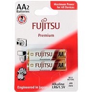 Fujitsu Premium Power Alkaline-Batterie LR06 / AA, Blister 2 Stück - Einwegbatterie