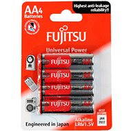 Fujitsu Universal Power alkaline battery LR06 / AA, blister 4 pieces - Disposable Battery