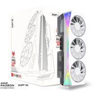 XFX Mercury AMD Radeon RX 9070 XT OC White Magnetic Air 16G - Graphics Card