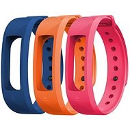 EVOLVEO FitBand B2 Bracelet Blue + Orange + Pink - Watch Strap