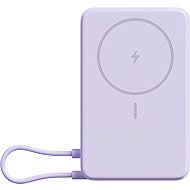 Xiaomi Magnetic Power Bank 10000 with Built-in Stand Purple - Power Bank