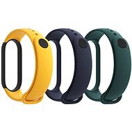 Xiaomi Mi Band 5 Strap (kék, sárga, zöld) - Szíj