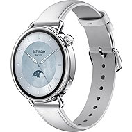 Xiaomi Watch S4 41mm White Leather - Smart Watch
