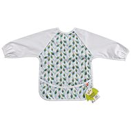 KIKKO Bib with sleeves XKKO - Peacock Feathers - Bib
