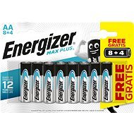 Energizer MAX Plus AA 8 + 4 db ingyen - Eldobható elem