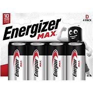 Energizer MAX D 4pack - Eldobható elem