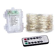 X-SITE LED TXD-004 5 m, AA, cool white with remote. With LED light, white, hot, with control. - Christmas Lights