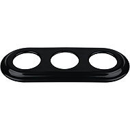 X-Site Retro frame trio ceramic 3 × A100mm black - Small Frame