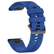X-Site silikonový pro Garmin QuickFit 22mm, modrý - Watch Strap
