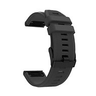 X-Site silikonový pro Garmin QuickFit 26mm, černý - Watch Strap