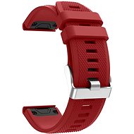X-Site silicone for Garmin QuickFit 26mm, red - Watch Strap