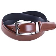 Pánský kožený opasek Satyr světle hnědý - Belt