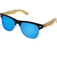 VeyRey Sunglasses Polarized Semi-Framed Hyalos Blue Glasses - Sunglasses