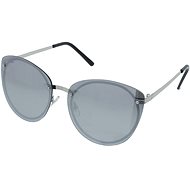 OEM Oversize Plate Sunglasses Silver Frames Silver Glasses - Sunglasses
