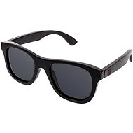 Wooden Polarizing Root Black Glasses - Sunglasses