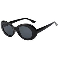 VeyRey Oval Cobain Sunglasses Black - Sunglasses