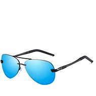 VeyRey Polarized Pilot Glasses Laudin Blue Glasses - Sunglasses