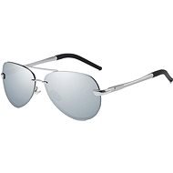 VeyRey Polarizačné okuliare pilotky Laudin strieborné sklá - Slnečné okuliare