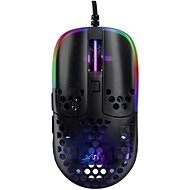 XTRFY Gaming Mouse MZ1 ZY’S Rail Black Transparent - Gaming Mouse